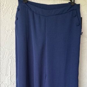 I. N. Studio Navy Blue Pants NWT